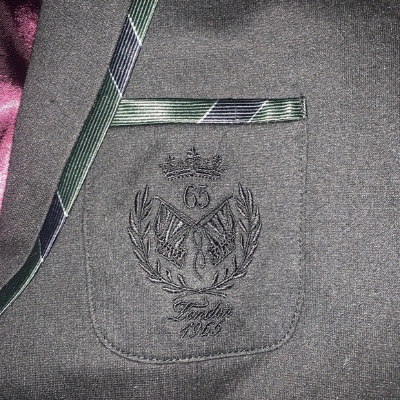 Zara Men’s Brown University Blazer Sz 38 - Picture 2 of 5